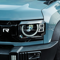 Nouvelle conception améliorée, phares LED, phare, phare de style Defender, phares avant pour accessoires Jetour T2 2025