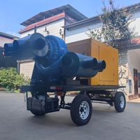 Pompe à eau diesel haute pression 10HP-100HP |   Pompe d'irrigation auto-amorçante de 3 à 10 pouces pour système d'arrosage agricole et de ferme