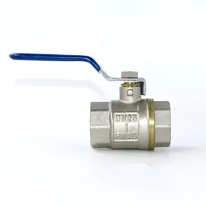 JD product promotion 1inch Dn25 Pn16 double female thread forged ball valve brass for construction building material wholesale