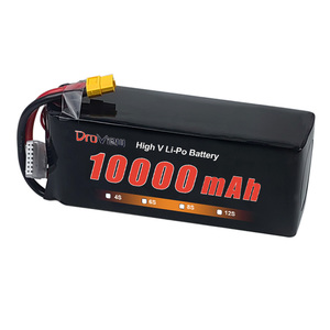 대량 재고 리포 폴리머 배터리 6S 23.1V <span class=keywords><strong>10000mAh</strong></span> 70C 고속 고전압 충전식 UAV 리튬 배터리 FPV 드론용 - Product Image 5