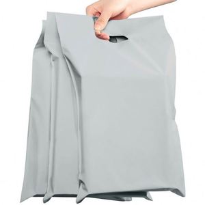Sacs d'expédition en polyéthylène avec poignée et bande adhésive pour petites entreprises, fournitures d'expédition, cadeaux pour propriétaires - Product Image 1
