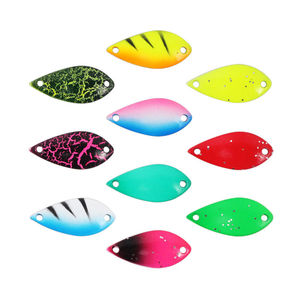 Nouvelle lame de spinner lisse OEM 2,5g-5g, accessoire de leurre, forte attraction <span class=keywords><strong>pour</strong></span> <span class=keywords><strong>la</strong></span> pêche au plaice et au dohne en eau douce et salée - Product Image 1