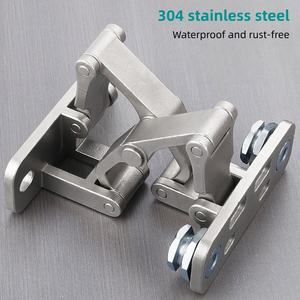 Puerta de Caja de Hidrante Contra Incendios Oculta Moderna de Acero Resistente, Bisagras Ajustables Bidimensionales Gruesas - Product Image 4