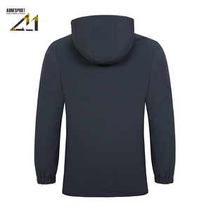 Gabardina Larga de Color Personalizado |   Chaqueta de Nailon Extra Grande Estilo Techwear para Hombre, Abrigo Impermeable para Moda Urbana - Product Image 6