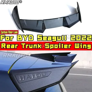 ชุดแต่ง BYD Seagull 2022 สปอยเลอร์หลังแบบมันเงา สีดำ สไตล์ DC สปอยเลอร์ท้ายรถ อุปกรณ์ตกแต่งรถยนต์ - Product Image 3