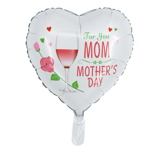 Palloncini in Foil a Forma di Cuore e Quadrato da 18 Pollici in Spagnolo e Inglese <span class=keywords><strong>per</strong></span> la Festa della Mamma, Decorazioni e Promozioni Festive - Product Image 3