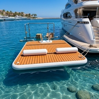 Plateforme flottante gonflable de haute qualité, ponton flottant gonflable, quai gonflable