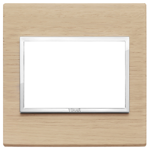 Vimar Bleached Oak Wall <b>Switch</b> <b>Plate</b> 13.1x11.6 Cm - Product Image 1