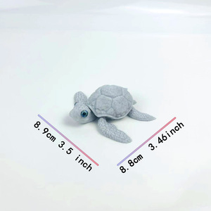 Giocattolo Tartaruga Marina 3D in Plastica, Modello Animale Articolato, Figura Creativa per Bambini - Product Image 3