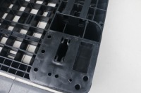 NEXARA Heavy Duty Injection Molding Euro Palette 1210*1200*150mm Grille Surface Trois Coureurs Logistique Simple Face Logistique