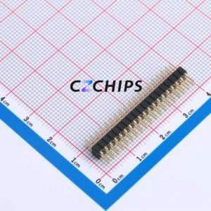 XDZ200C-2-19-Z-2.8-G1 Pin Header Through hole Component (THT),P=2mm Connector 2x19P 2mm 2mm Round Pin - Product Image 2