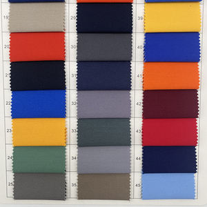 Benang obral-dyed T/C 128x60 Twill tenun Khaki katun kain poliester 230gsm untuk koper, tas, kain seragam pakaian kerja - Product Image 4