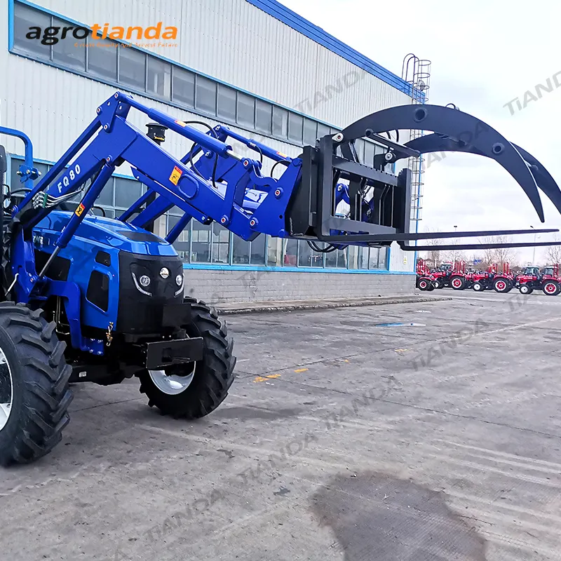 Mini Kubota Used Tractor 25hp 30hp 35hp 40hp With Front End Loader And Backhoe Loader