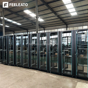 Gabinete Metálico para Servidor OEM de <span class=keywords><strong>19</strong></span> Pulgadas 18U/32U/37U/42U, Armario de Red para Centro de Datos 600x600MM en Stock - Product Image 5