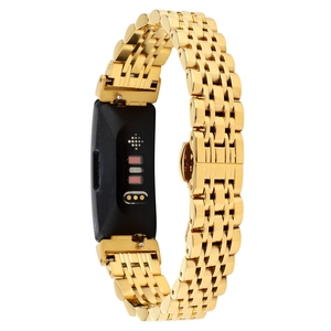 En Acier inoxydable en métal sept perle <span class=keywords><strong>bracelet</strong></span> pour <span class=keywords><strong>Fitbit</strong></span> inspirer/<span class=keywords><strong>Fitbit</strong></span> Inspirer RH - Product Image 1