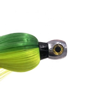 <span class=keywords><strong>Leurre</strong></span> de pêche à la traîne pour thon en métal de haute qualité, 7,5 pouces, 80 g, vente chaude, gros gibier, eau salée, avec plume en nylon - Product Image 2