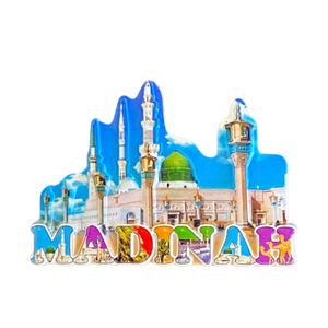 免费设计定制沙特阿拉伯麦地那照片冰箱磁铁国家旅游纪念品促销冰箱磁铁 - Product Image 5