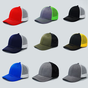 Échantillon gratuit personnalisé 6 panneaux Snapback 112 vierge casquette de Baseball en maille unie Golf Gorras maille vierge chapeaux de camionneur pour hommes - Product Image 1