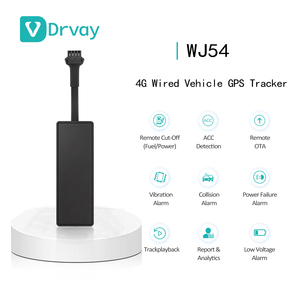 Traceur GPS 4G compact noir avancé pour véhicule avec historique de trajets, multi-alarmes et coupure de carburant à distance - Product Image 4