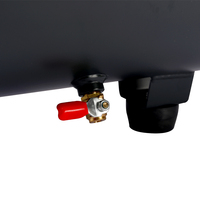 Compresseur d'air miniature silencieux sans huile 550W 30L 220V à piston refroidi par air avec moteur et pompe