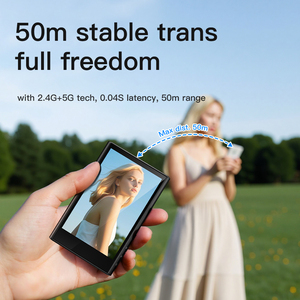<strong>Latest</strong> Innovative Product P03 Magnetic Wireless Connection HD Selfie Monitor Screen Real-time Vlog Monitor Screen for Smartphone - Product Image 4