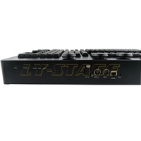 Console MIDI F13 OSC, 144 boutons, 5 encodeurs, 13 faders manuels, contrôleur d'éclairage de scène, console d'éclairage DJ DMX512 avec LED RVB