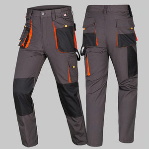 <span class=keywords><strong>Pantalon</strong></span> de travail tactique robuste pour homme avec renfort de genou en Cordura et <span class=keywords><strong>pantalon</strong></span> de travail utilitaire multi-poches, logo uniforme - Product Image 2