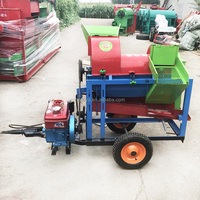 Batteuse agricole multi-cultures FOYA avec moteur diesel, mini batteuse multifonctionnelle, économie d'énergie