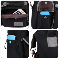 Hot Selling Large Capacity Multifunktion ale Cross-Body Fashion Handtasche Mumien tasche Wickelt asche Reiß verschluss für Reisen für Damen