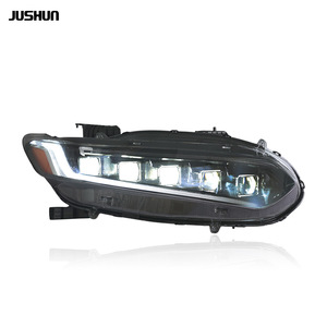 Ensemble de phares Jushun Honda Accord avec feux de jour à LED et clignotants séquentiels 2018-2023 - Product Image 4