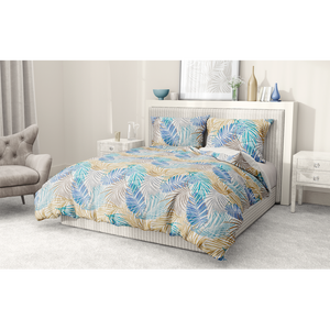 JUNGLE FEVER Sorbetto Color Juego de funda nórdica doble Tamaño holandés 240x220cm 52% Algodón 48% Poliéster 30x30x76x56 Impreso - Product Image 4