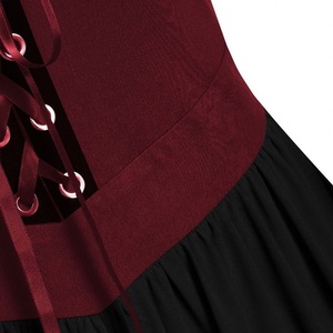 Robe <span class=keywords><strong>longue</strong></span> extensible à bretelles de sorcière d'Halloween, 5 couleurs, <span class=keywords><strong>taille</strong></span> 8, en stock - Product Image 5