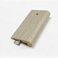 Profilé de nez de marche REGAL SPC WPC MDF antidérapant, protection durable des bords d'escalier pour escaliers résidentiels et commerciaux
