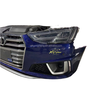 Alta calidad utilizada para Audi A4L <span class=keywords><strong>2019</strong></span> parachoques delantero rejilla capó faro radiador Radar arnés - Product Image 4