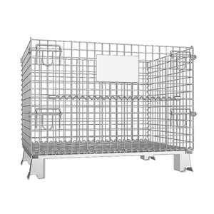 صندوق معدني قابل للطي من الأسلاك ، قفص معدني للتخزين - Product Image 5