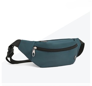 Wholesale Women's Waterproof Nylon Barrel-Shaped <b>Leopard</b> Print Waist Bag with Zipper Closure for Travel & Sports - Product Image 6