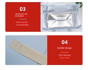 Milk Tea Takeaway Heat Preservation Non-Woven Disposable Single Cup Packing Delivery Cooler Bag - Product Image 6