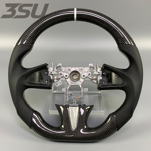 Volante Deportivo de Fibra de Carbono y Cuero para Infiniti Q50 2015-2017, Estilo Universal Personalizable para el Interior del Automóvil - Product Image 1