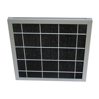 Baru Industri Filter karbon aktif dengan spons Mesh busa bingkai aluminium Panel konstruksi untuk sistem pemurnian