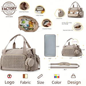 <span class=keywords><strong>Sac</strong></span> de voyage grande capacité pour couches et accessoires bébé, <span class=keywords><strong>sac</strong></span> d'hôpital pour l'accouchement - <span class=keywords><strong>Sac</strong></span> à bandoulière essentiel pour maman - Product Image 2