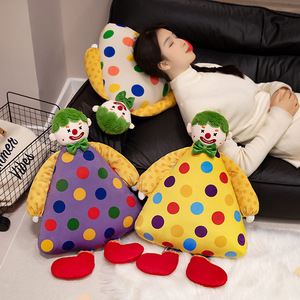 Dễ thương <span class=keywords><strong>Joker</strong></span> gối đồ chơi sang trọng đầy màu sắc <span class=keywords><strong>Joker</strong></span> Vải Búp Bê Búp bê trẻ em hiệu suất hài hước Prop Quà Tặng nữ - Product Image 3