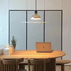 Luz colgante de techo LED moderna nórdica para sala de estar, comedor, hogar, iluminación decorativa interior, lámpara LED creativa Simple - Product Image 2