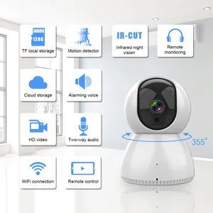 Camera IP Không Dây Thông Minh Tuya, 1080P HD, Wifi, Có Âm Thanh Hai Chiều