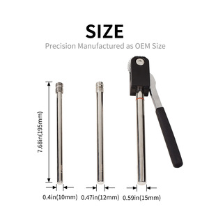 Kit de herramientas para cambiar neumáticos de bicicleta MoTuBike, ejes de 15, 17, 20 y 25 mm con palancas y juntas tóricas para reparación de bicicletas - Product Image 3
