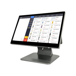 Caja registradora POS con pantalla táctil de aluminio de 15.6 pulgadas, sistema POS delgado para pagos - Product Image 1