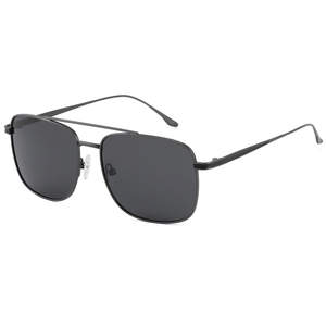 Gafas de Sol Rectangulares Estilo Piloto, Montura Metálica Completa, Lentes Verdes, 100% Protección UV, Unisex, para Adultos, para Exteriores - Product Image 5