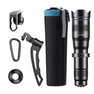 عدسات لاصقة احترافية ملونة من الزجاج البصري ، عدسات لاصقة للحفلات الموسيقية ذات قائمة عالية ، عدسات تليفوتوغرافية خارجية 36 × - Product Image 5