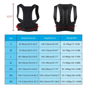 <span class=keywords><strong>Ceinture</strong></span> de maintien lombaire respirante en néoprène <span class=keywords><strong>pour</strong></span> hommes et femmes, correcteur de <span class=keywords><strong>posture</strong></span>, protection ajustable des épaules, améliore <span class=keywords><strong>la</strong></span> scoliose - Product Image 2