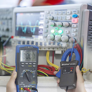 HoldPeak HP-605A El Tipi Dijital Multimetre Kelepçe Adaptörü 45mm Çene Kalibreli AC/DC Akım Probu Test Cihazı 600A Mavi+Siyah Standart - Product Image 6