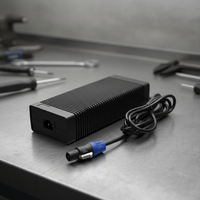 Chargeur de batterie au lithium fer phosphate 32,85 V 9 A pour véhicules AGV/véhicules de nettoyage électriques, certifié CE/UKCA, produit transfrontalier très demandé